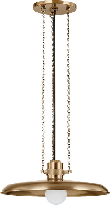 Troy F3216-PBR Rainhill Modern Patina Brass Drop Lighting Fixture