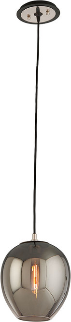 Troy F4294-TBK/PN Odyssey Hand Worked Wrought Iron Mini Hanging Light