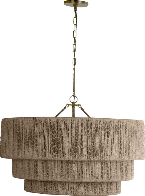 Troy F5934-PBR Reza Contemporary Patina Brass Hanging Light Fixture