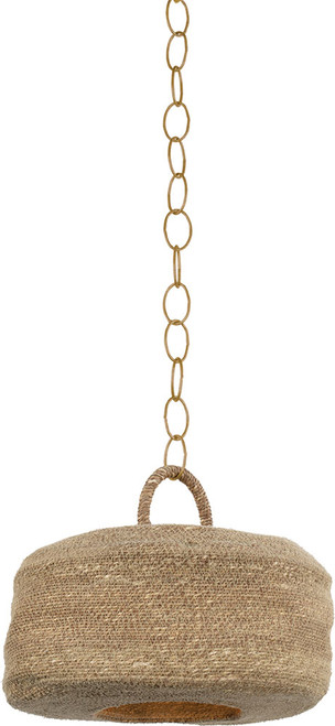 Troy F6315-PBR Ferrando Contemporary Patina Brass Pendant Light Fixture