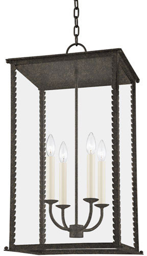 Troy F6715-FRN Zuma French Iron Outdoor Drop Lighting Fixture