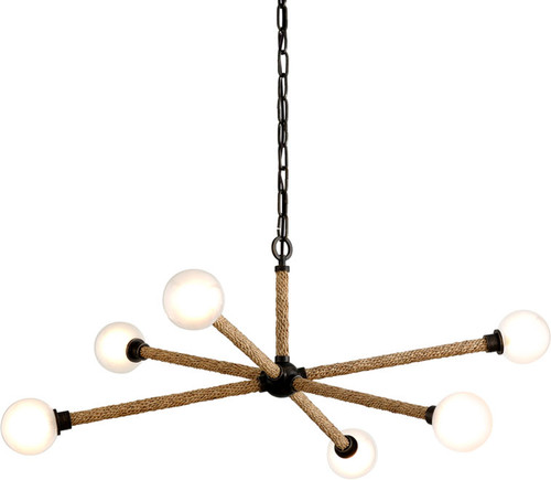 Troy F7256-BRZ Nomad Classic Bronze LED Hanging Chandelier