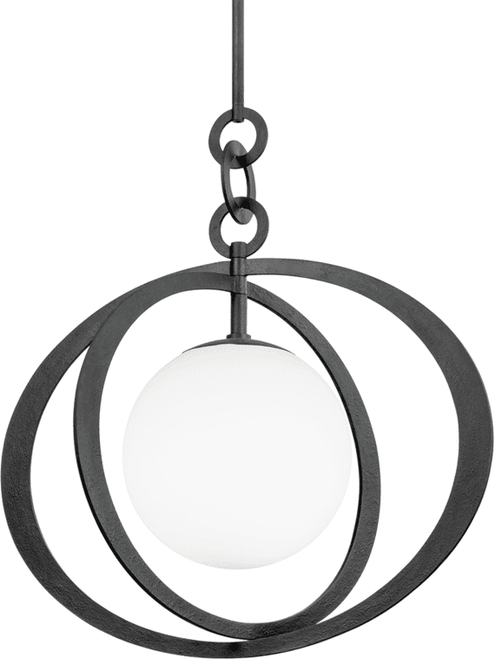 Troy F7932-BI Olancha Contemporary Vintage Gold Leaf 32" Lighting Pendant