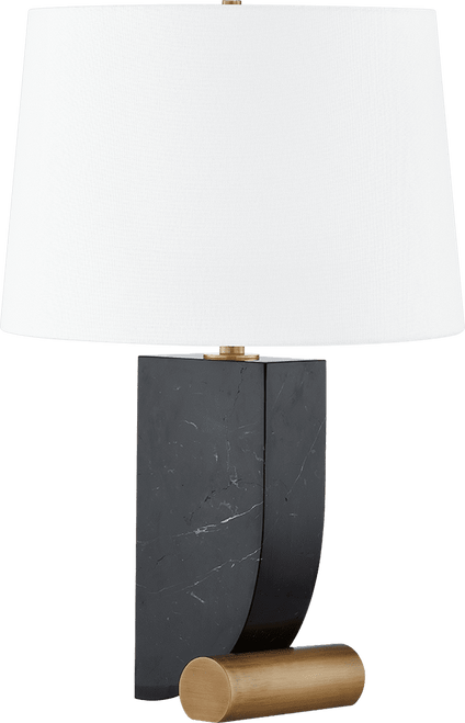 Troy PTL1124-PBR Yellowstone Modern Patina Brass Table Lamp Lighting