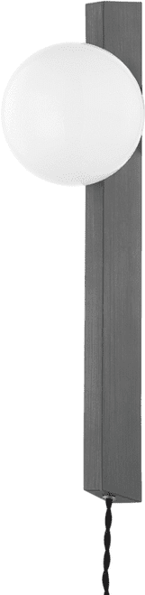 Troy PTL4219-GRA Brisbane Modern Graphite Wall Sconce Light