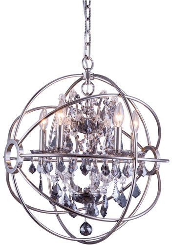 Urban Classic 1130D20PN-SS-RC Geneva Polished Nickel 20" Ceiling Light Pendant