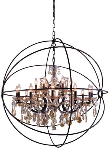 Urban Classic 1130G43DB-GT-RC Geneva Dark Bronze 43.5" Ceiling Light Pendant