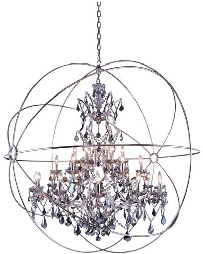 Urban Classic 1130G60PN-SS-RC Geneva Polished Nickel 60" Pendant Lighting Fixture