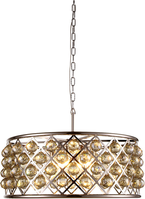 Urban Classic 1214D25PN-GT-RC Madison Polished Nickel Pendant Light Fixture