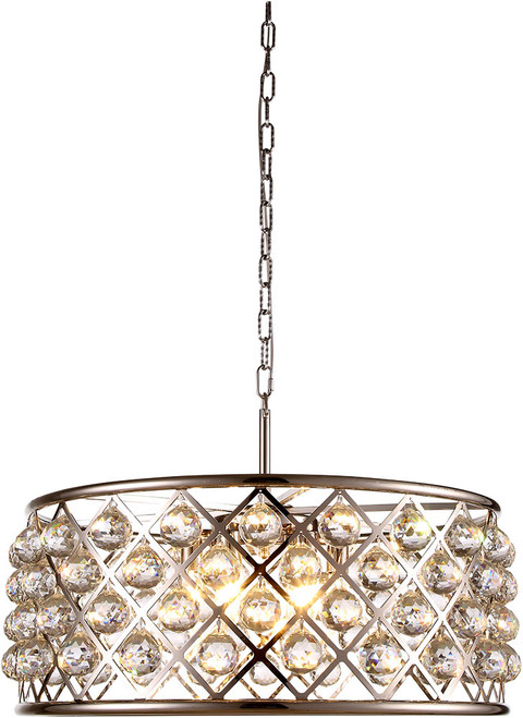 Urban Classic 1214D25PN-RC Madison Polished Nickel Pendant Lighting Fixture
