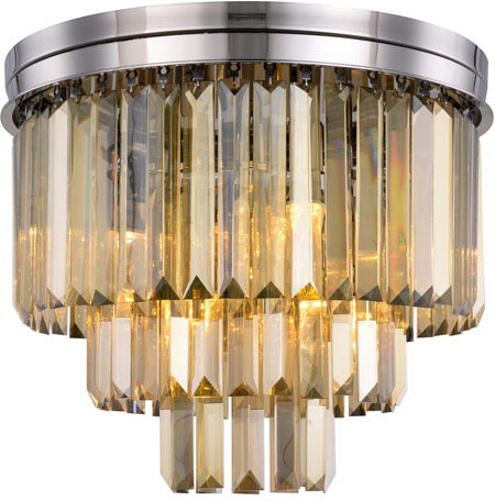 Urban Classic 1231F20PN-GT-RC Sydney Polished Nickel 20" Ceiling Light Fixture