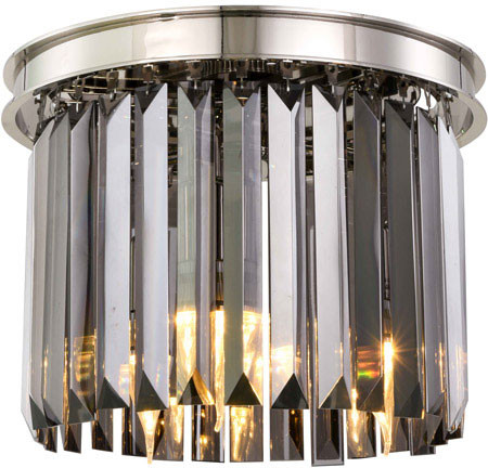 Urban Classic 1238F12PN-SS-RC Sydney Polished Nickel 12" Ceiling Light