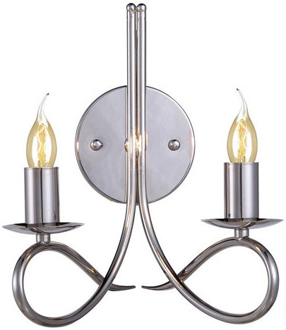 Urban Classic 1452W9PN Lyndon Contemporary Polished Nickel Wall Light Sconce