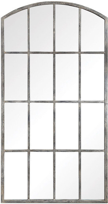 Uttermost 09542 Amiel Aged Rust Gray Wall Mounted Mirror