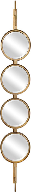 Uttermost 09666 Button Gold Mirror