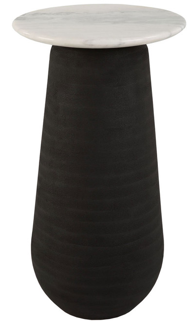 Uttermost 22997 Total Eclipse Modern Marble Accent Table