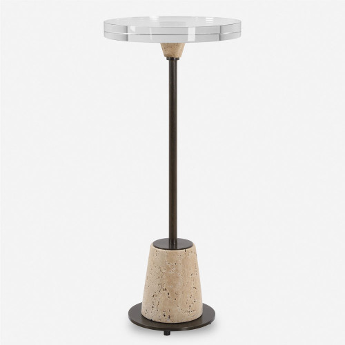 Uttermost 22999 Arthur Contemporary Bronzeed Iron Drink Table
