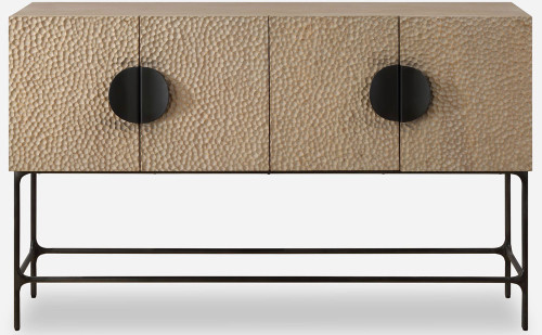 Uttermost 24437 Lunar Modern Elm Veneer Cabinet