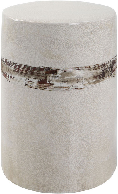 Uttermost 25287 Comanche Modern Garden Stool