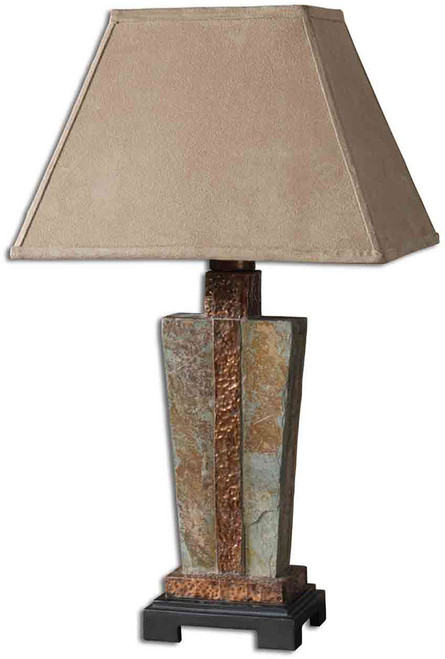 Uttermost 26322-1 Slate Accent Lamp