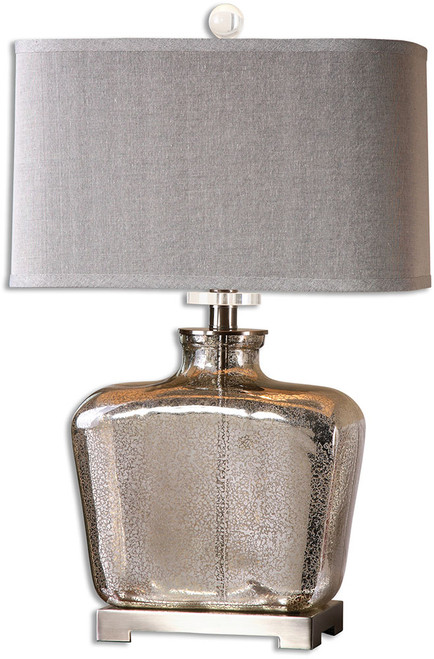 Uttermost 26851-1 Molinara Mercury Glass Table Lamp