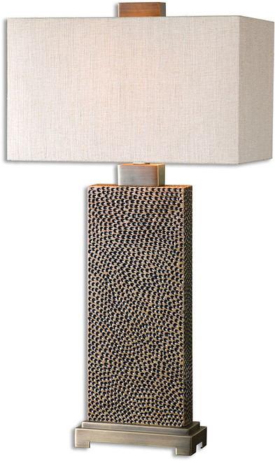 Uttermost 26938-1 Canfield Coffee Bronze Table Lamp
