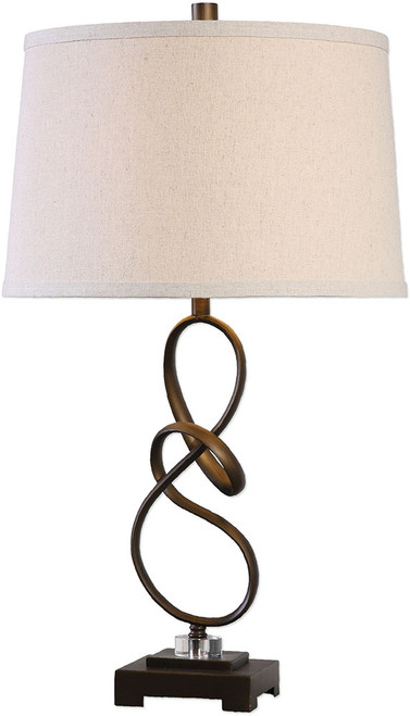 Uttermost 27530-1 Tenley Modern Oil Rubbed Bronze Lamp