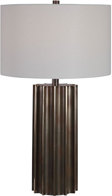 Uttermost 28264 Khalio Gun Metal Table Light
