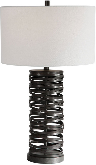 Uttermost 28213 Alita Rust Black Lighting Table Lamp