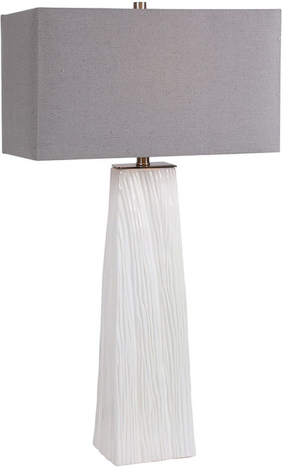 Uttermost 28383 Sycamore White Table Lighting