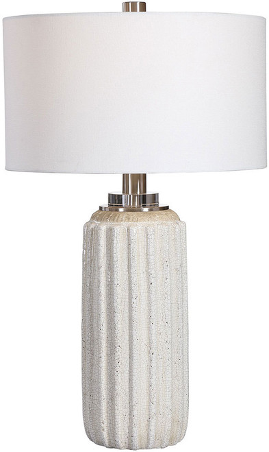 Uttermost 28431 Azariah Cream White Table Lighting