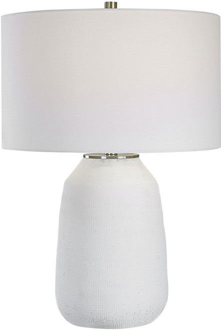 Uttermost 30105-1 Heir Brushed Nickel Table Top Lamp