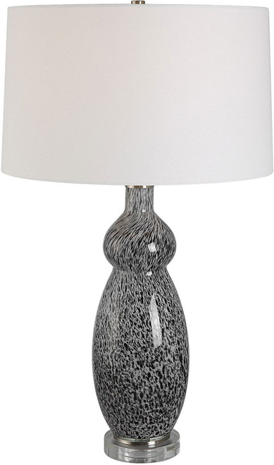 Uttermost 30228 Velino Modern Plated Brushed Nickel Table Light
