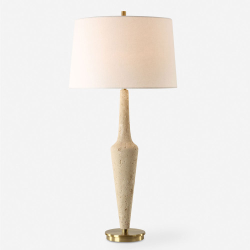 Uttermost 30385 Juliet Modern Plated Antique Brass Side Table Lamp
