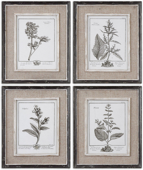 Uttermost 32510 Casual Grey Study Contemporary Black Wall Art