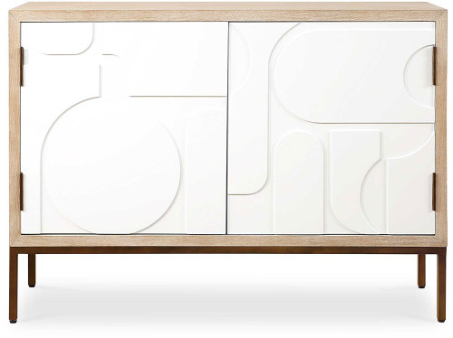 Uttermost 50129 Weimar Modern 2-Door Cabinet