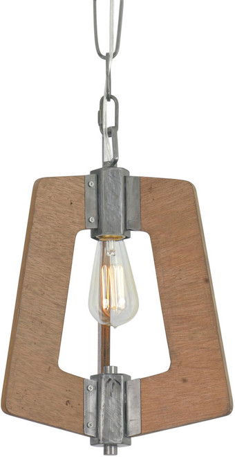 Varaluz 268M01SLW Lofty Modern Wheat Marine Grade Mini Pendant Lamp