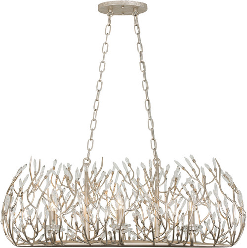 Varaluz 271N06GD Bask Gold Dust 36" Island Lighting