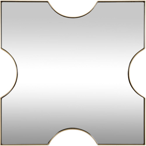 Varaluz 4DMI0151 Extra Modern Gold Wall Mounted Mirror