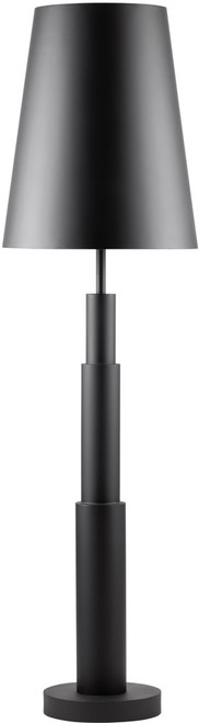 Varaluz 504L06MB Giustino Modern Matte Black Floor Lamp