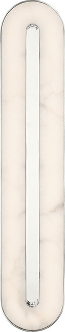 Visual Comfort Modern KWWS69827PNALB Wyllis Contemporary Polished Nickel LED Wall Sconce