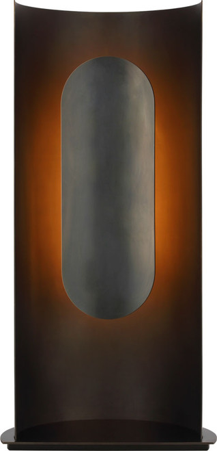 Visual Comfort Modern PBTB50327BZ Shielded Modern Bronze LED Table Light