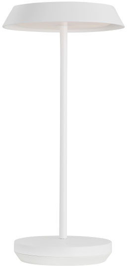 Visual Comfort Modern SLTB25927W Tepa Contemporary Matte White LED Rechargeable Table Lamp