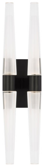 Visual Comfort Modern SLWS34627BZ Lassell Contemporary Dark Bronze LED Wall Sconce