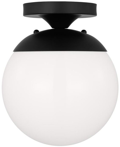 Visual Comfort Studio 7518-112 Leo Modern Midnight Black Overhead Light Fixture
