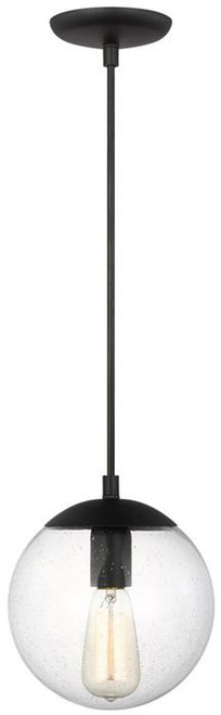 Visual Comfort Studio 6501801-112 Leo Contemporary Midnight Black Mini Drop Lighting Fixture