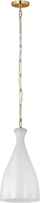 Visual Comfort Studio AEP1071BBSWSG Athena Modern Burnished Brass Mini Hanging Light