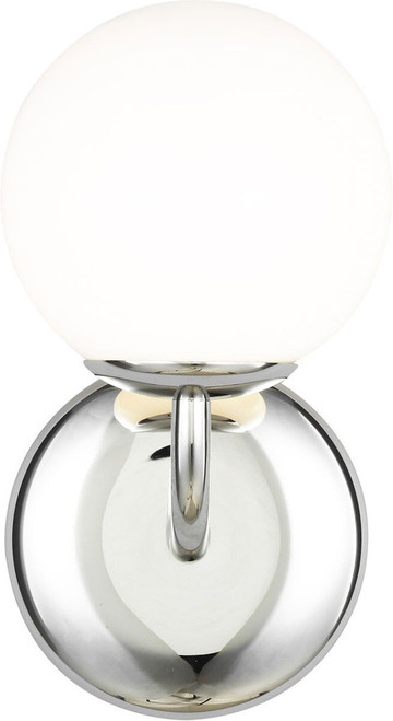 Visual Comfort Studio AEV1011PN Galassia Modern Polished Nickel Wall Mounted Lamp