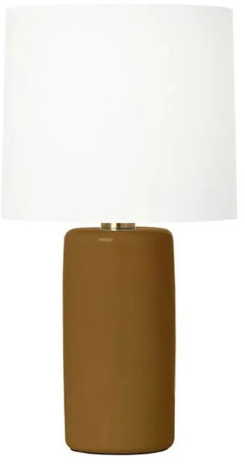 Visual Comfort Studio BT1101OL1 Shanghai Modern Olive LED Table Top Lamp