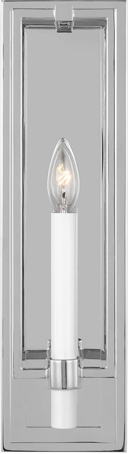 Visual Comfort Studio CW1241PN Marston Polished Nickel Lamp Sconce